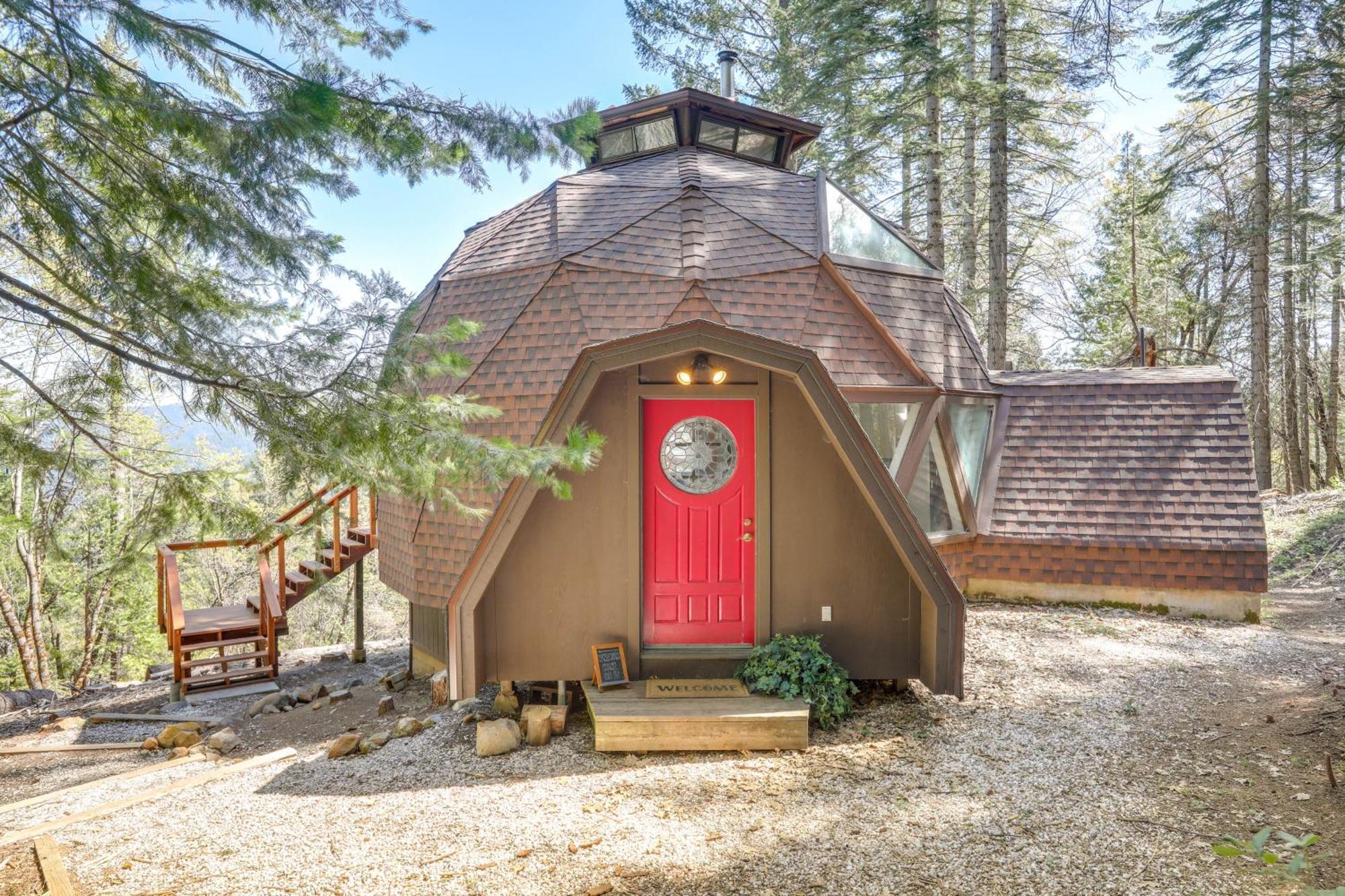Off-Grid Nevada City Geodesic Dome House With Views! Exteriér fotografie