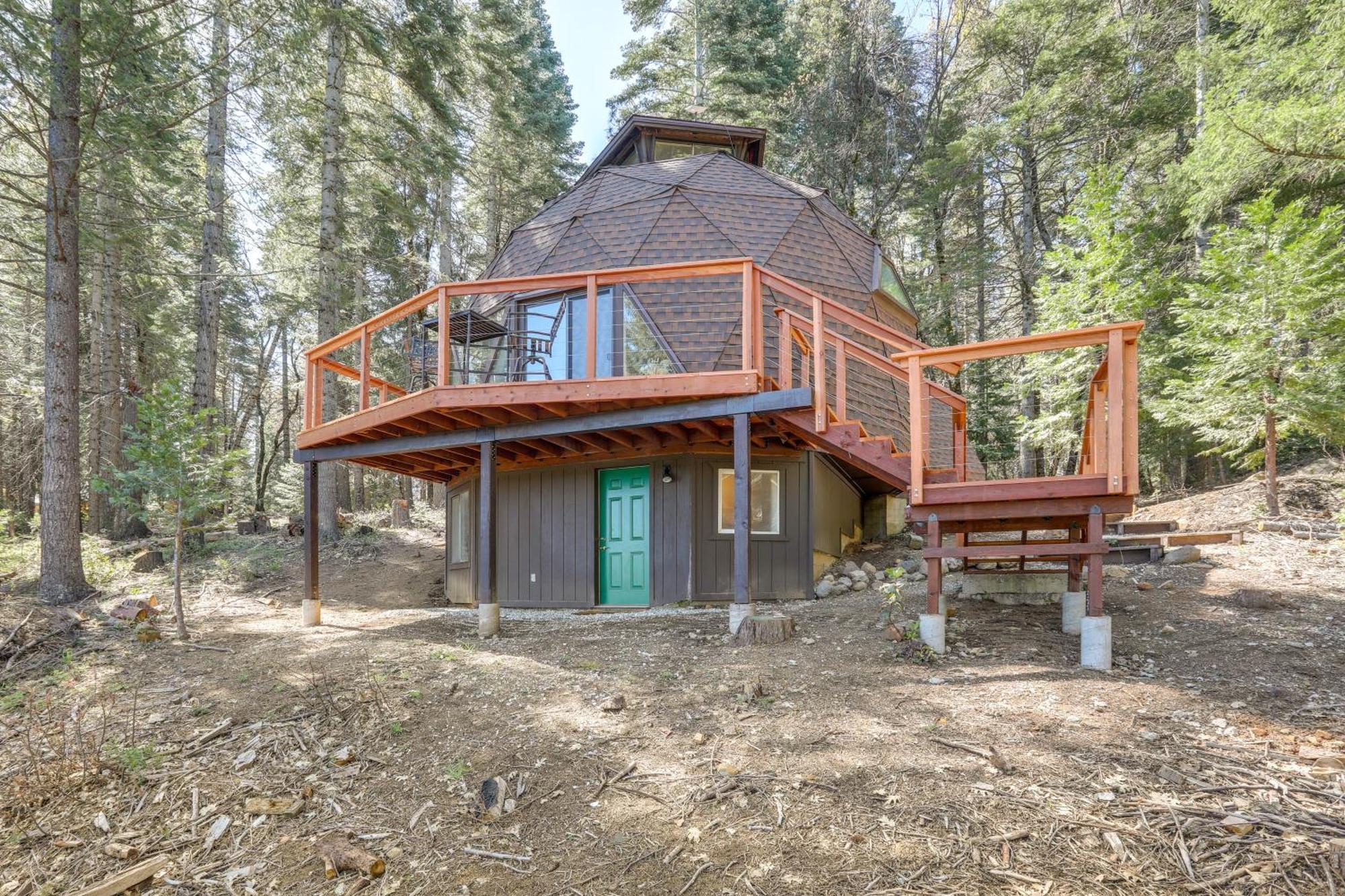 Off-Grid Nevada City Geodesic Dome House With Views! Exteriér fotografie