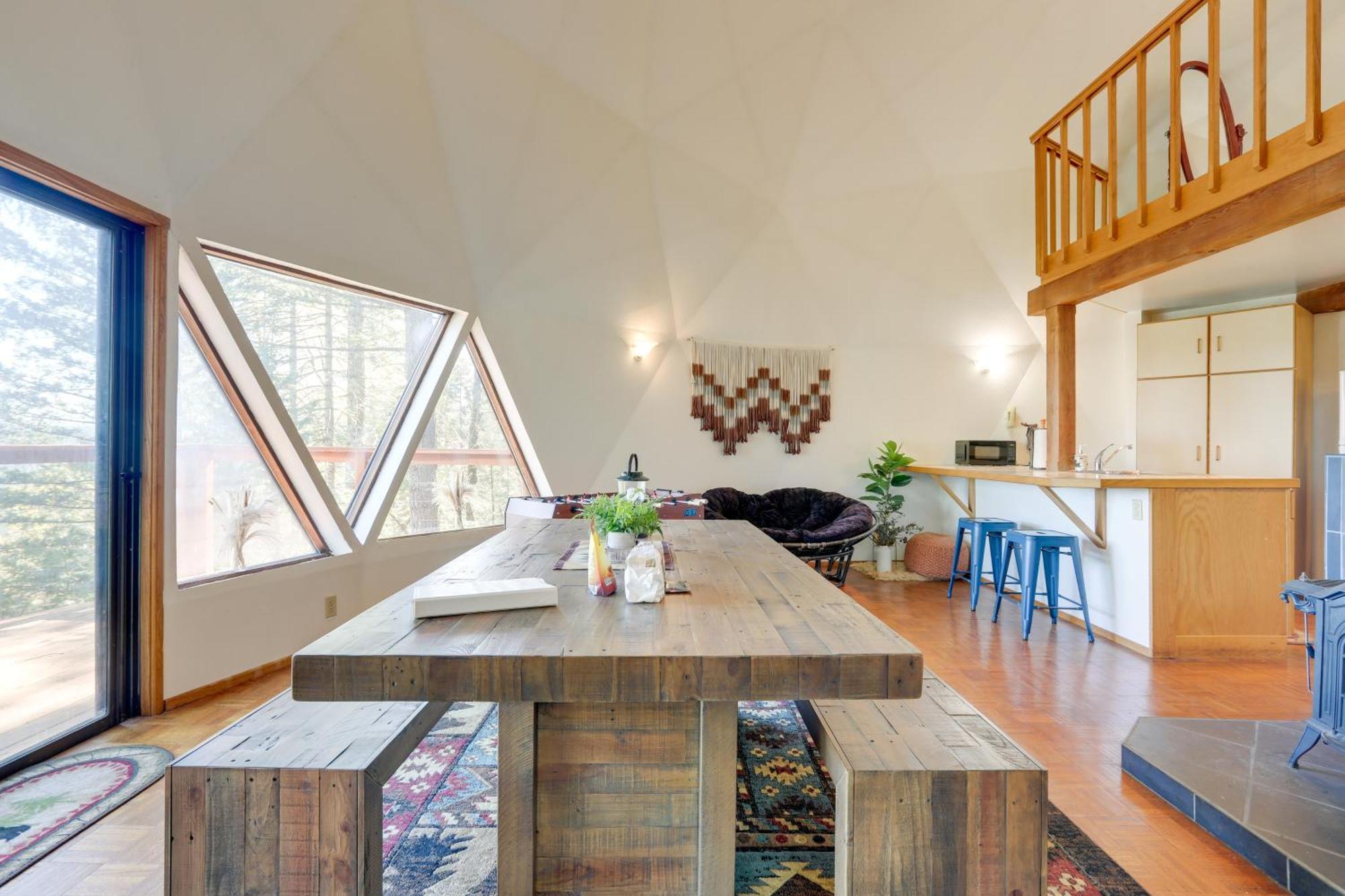 Off-Grid Nevada City Geodesic Dome House With Views! Exteriér fotografie