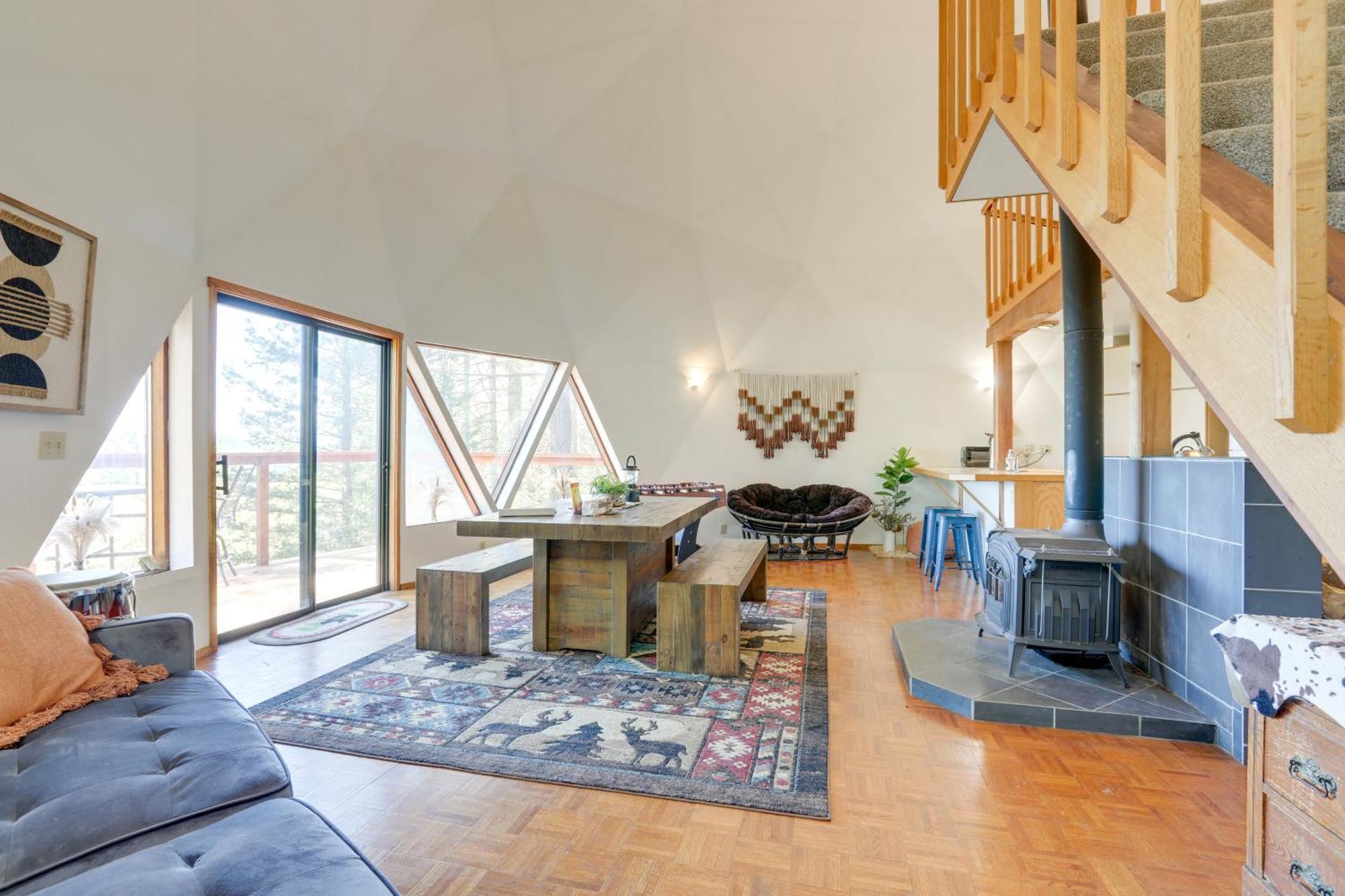 Off-Grid Nevada City Geodesic Dome House With Views! Exteriér fotografie