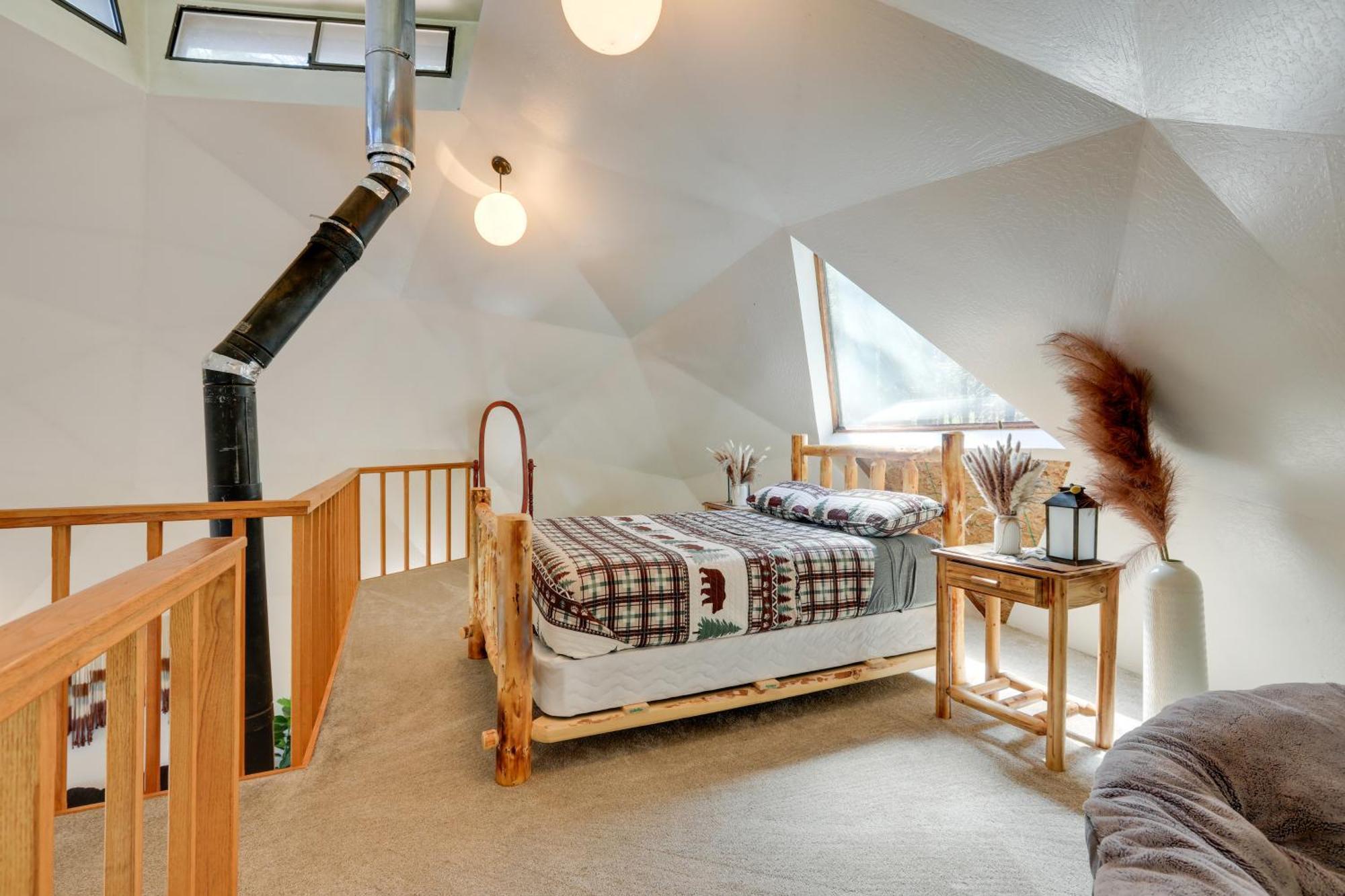 Off-Grid Nevada City Geodesic Dome House With Views! Exteriér fotografie