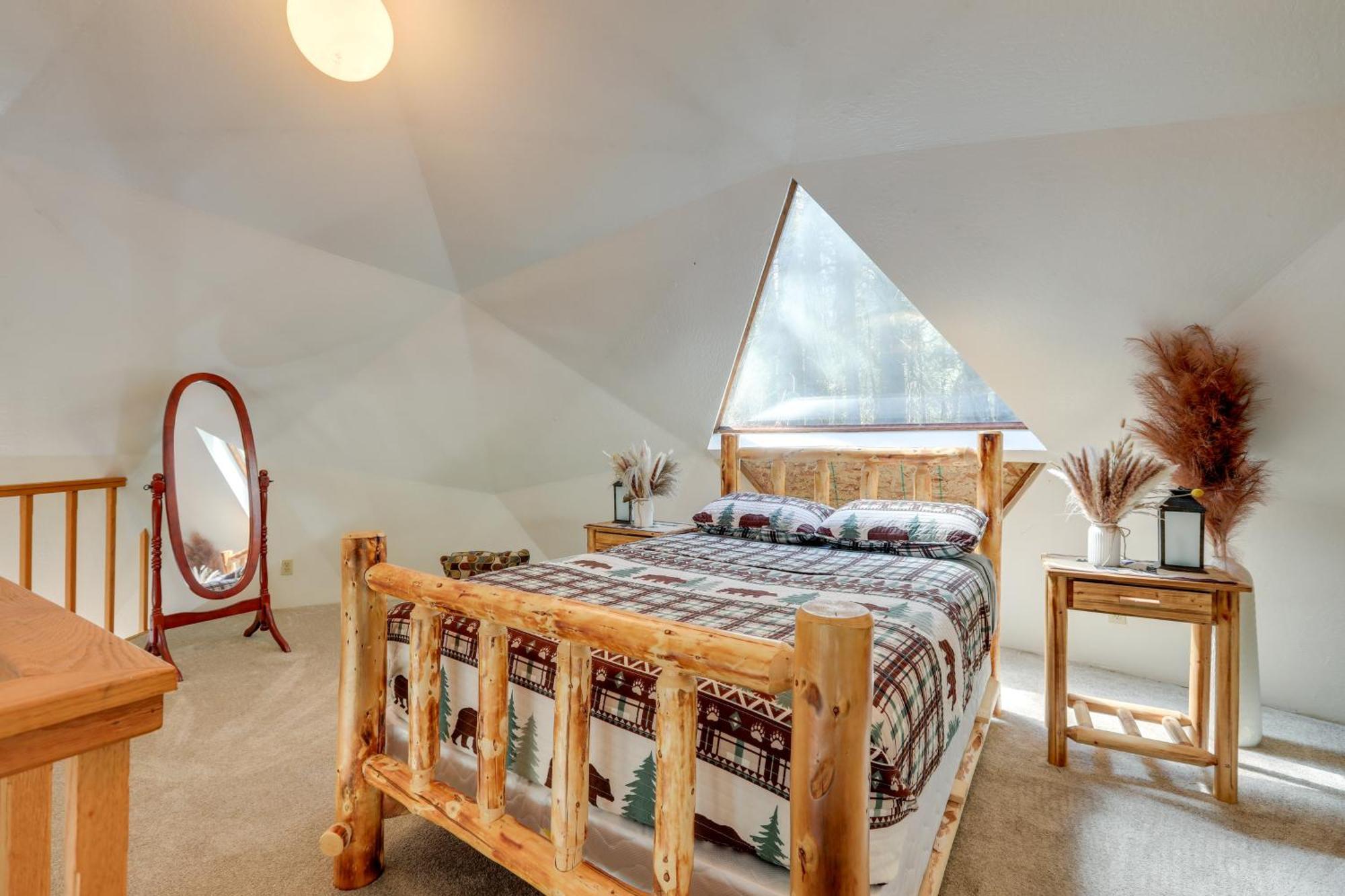 Off-Grid Nevada City Geodesic Dome House With Views! Exteriér fotografie